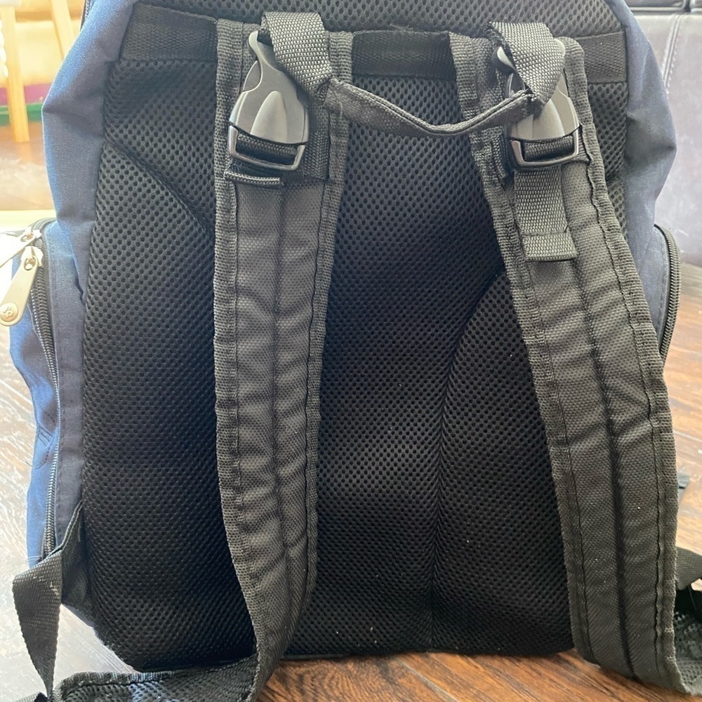 Fisher-Price Backpack Diaper Bag, Blue - Picture 5 of 16